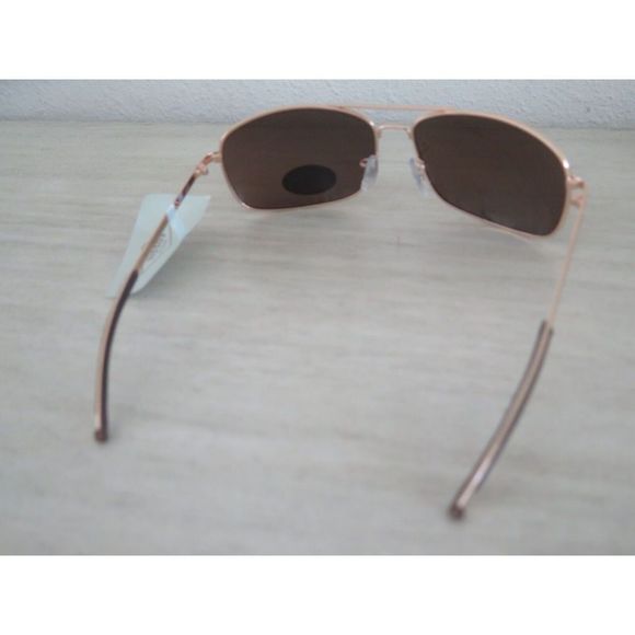 Fossil Women's Gold/Brown Aviator Sunglasses - Picture 3 of 9